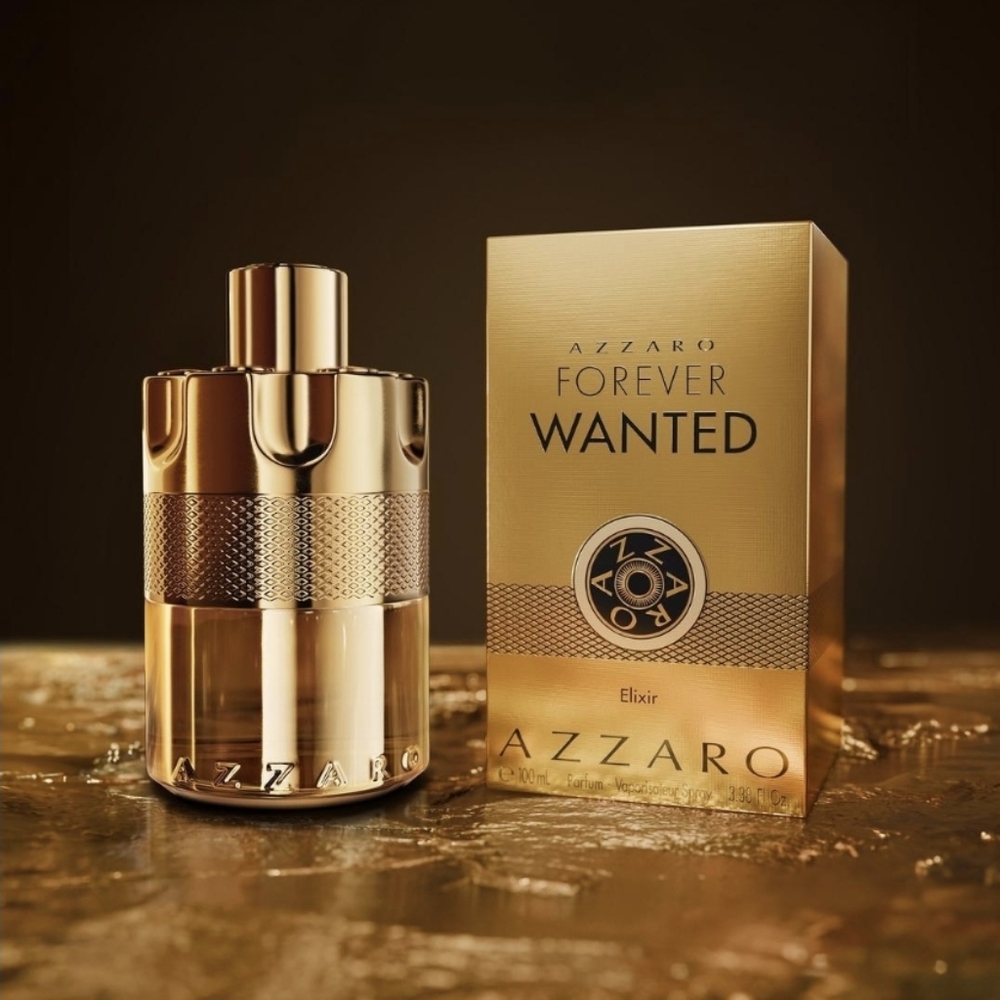 NWT AZZARO Forever Wanted Elixir Parfum 1.69 Fl. Oz.